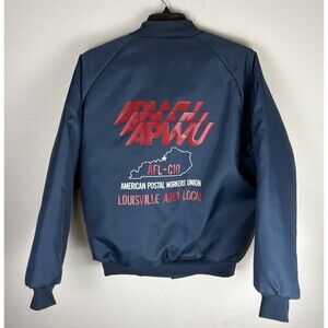 Vintage 90s United States Postal Jacket / Louisville Kentucky / Size Large /